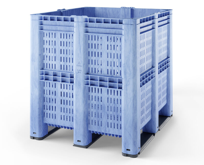 Pallet Box (3R Closed) 1300x1150x1250mm HDPE